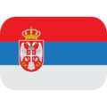 flag: Serbia on platform EmojiOne