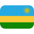 flag: Rwanda on platform EmojiOne