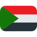flag: Sudan on platform EmojiOne