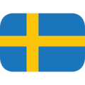 flag: Sweden on platform EmojiOne