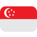 flag: Singapore on platform EmojiOne