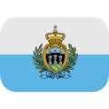 flag: San Marino on platform EmojiOne