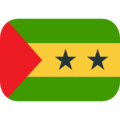 flag: São Tomé & Príncipe on platform EmojiOne