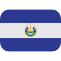 flag: El Salvador on platform EmojiOne