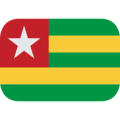 flag: Togo on platform EmojiOne