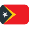 flag: Timor-Leste on platform EmojiOne