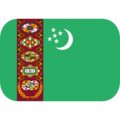 flag: Turkmenistan on platform EmojiOne