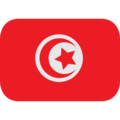 flag: Tunisia on platform EmojiOne