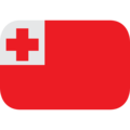 flag: Tonga on platform EmojiOne