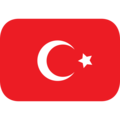 flag: Türkiye on platform EmojiOne