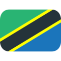 flag: Tanzania on platform EmojiOne