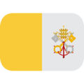 flag: Vatican City on platform EmojiOne