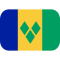 flag: St. Vincent & Grenadines on platform EmojiOne