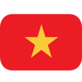 flag: Vietnam on platform EmojiOne
