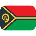flag: Vanuatu on platform EmojiOne