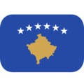 flag: Kosovo on platform EmojiOne