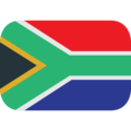 flag: South Africa on platform EmojiOne