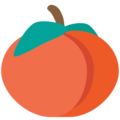 peach on platform EmojiOne