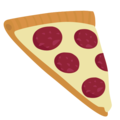 pizza on platform EmojiOne