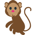 monkey on platform EmojiOne