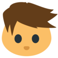 boy on platform EmojiOne
