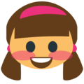 girl on platform EmojiOne