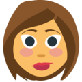 woman on platform EmojiOne