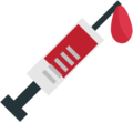 syringe on platform EmojiOne
