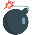 bomb on platform EmojiOne
