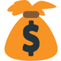 money bag on platform EmojiOne
