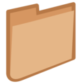 file folder on platform EmojiOne
