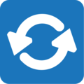 counterclockwise arrows button on platform EmojiOne
