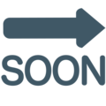 SOON arrow on platform EmojiOne