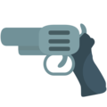 water pistol on platform EmojiOne