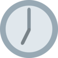seven o’clock on platform EmojiOne