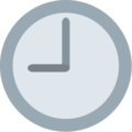 nine o’clock on platform EmojiOne