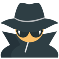detective on platform EmojiOne