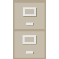 file cabinet on platform EmojiOne