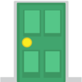 door on platform EmojiOne