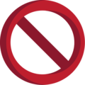 prohibited on platform EmojiOne