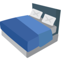 bed on platform EmojiOne