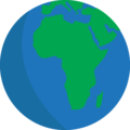 earth africa on platform EmojiOne