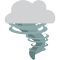 tornado on platform EmojiOne