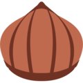 chestnut on platform EmojiOne