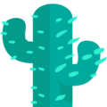 cactus on platform EmojiOne