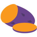 sweet potato on platform EmojiOne