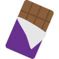 chocolate bar on platform EmojiOne