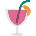 tropical drink on platform EmojiOne