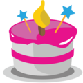 birthday on platform EmojiOne