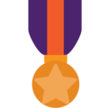 medal on platform EmojiOne